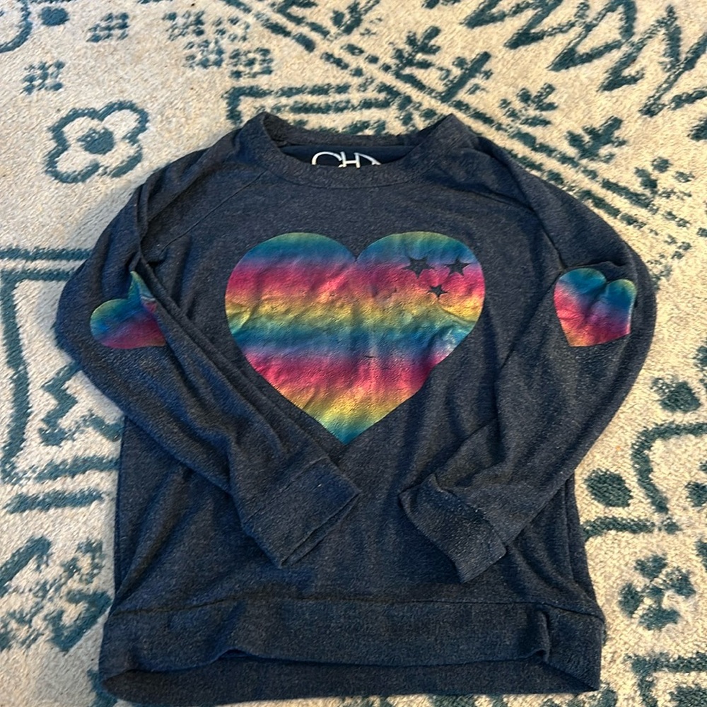 Chaser - girls “heart” sweatshirt